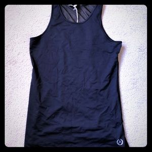 🙏🏻💗Sheer Black Mira Rae Yoga Tank. Sz L 💗🙏🏻